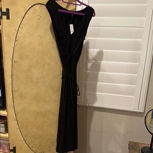 White House Black Market NWT sz L  Elegant Black Evening Dress